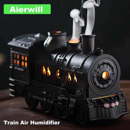 Train Air Humidifier Ultrasonic Aromatherapy Diffuser