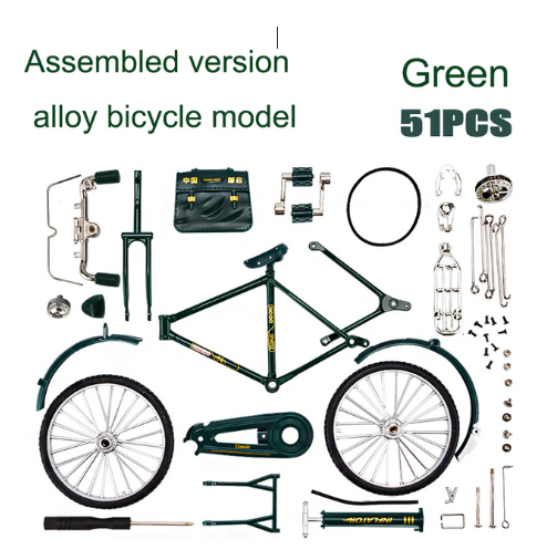 Bicycle Model Scale DIY at $19.97 from Truemartin