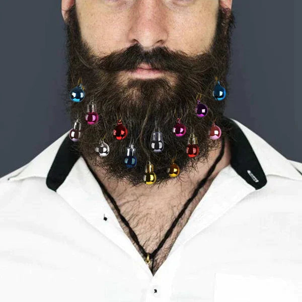 Christmas Ball Beard Ornaments at $14.97 only from Truemartin