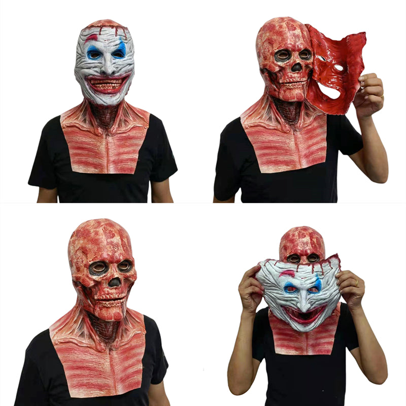 Double-layer Ripped Mask Bloody Horror Skull at $43.97 from Truemartin