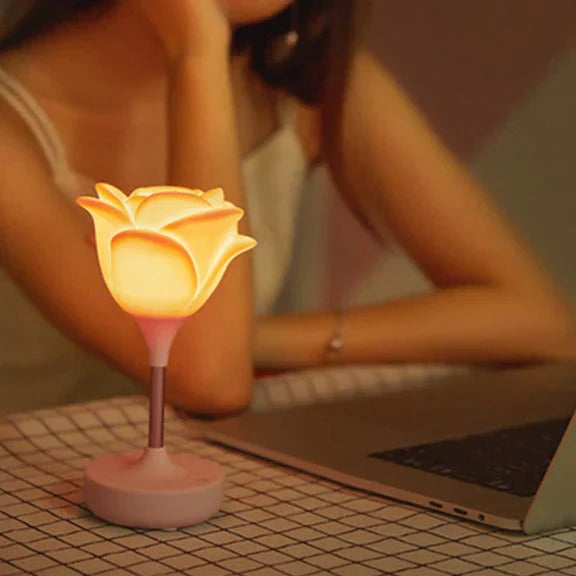 Rose Flower Romantic Touch Night Light at $29.99 only from Truemartin