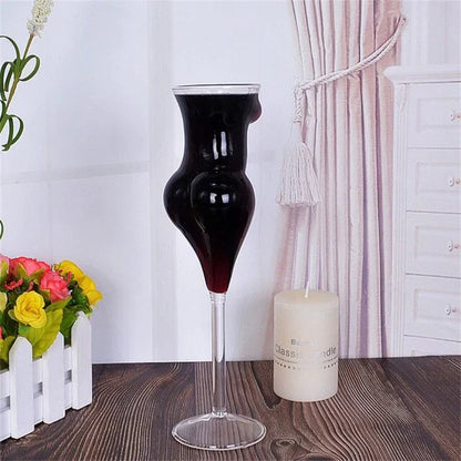 Crystal Sexy Body Wine Glass at $15.80 from Truemartin