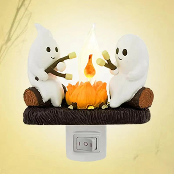 Ghost Campfire Flickering Night light at $15.97 only from Truemartin