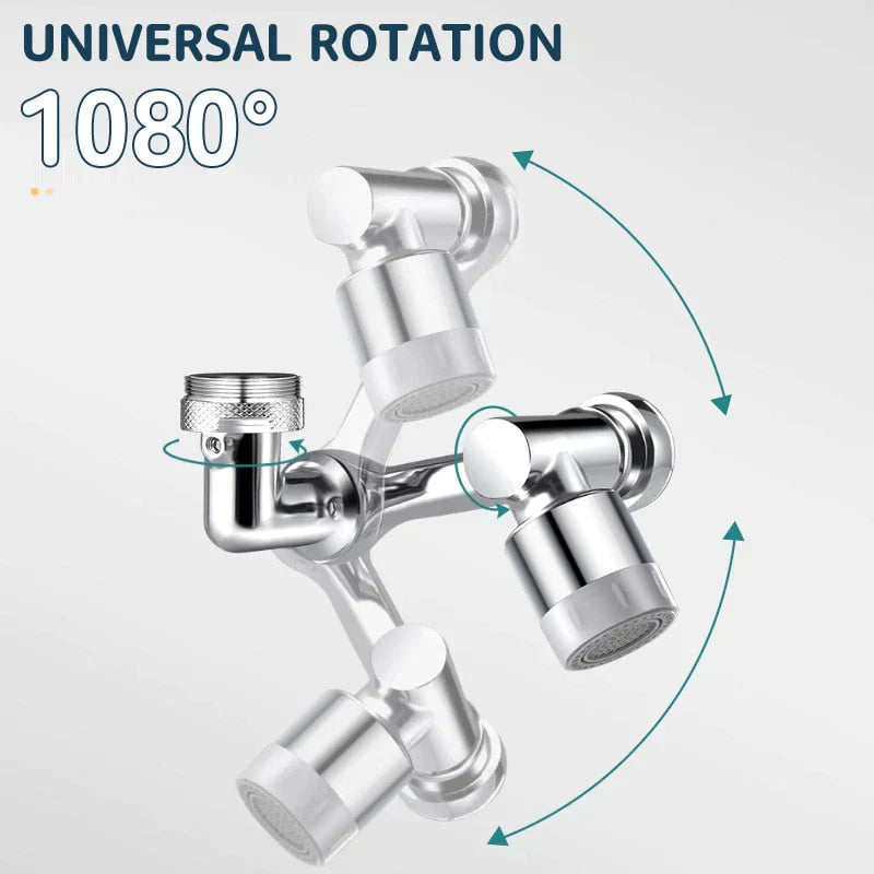 1080° Rotating Universal Faucet Tap Extender at $13.97 from Truemartin