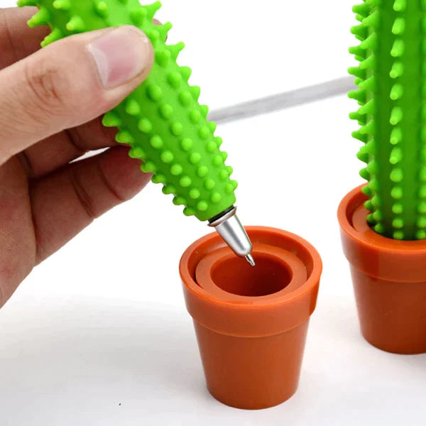 Cute & Fun Green Cactus Pen（5pcs） at $21.47 from Truemartin