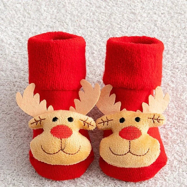 Children Santa Christmas Socks at $19.97 only from Truemartin