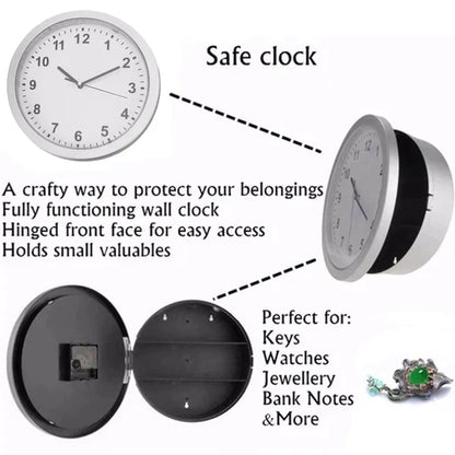 Storage Wall Clock at $32.47 from Truemartin