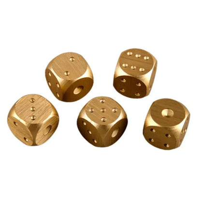 5pcs Aluminum Alloy Metal Dices at $14.97 from Truemartin