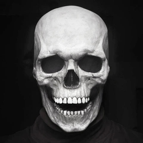 Movable Jaw Skull Mask For Halloween at $32.97 from Truemartin