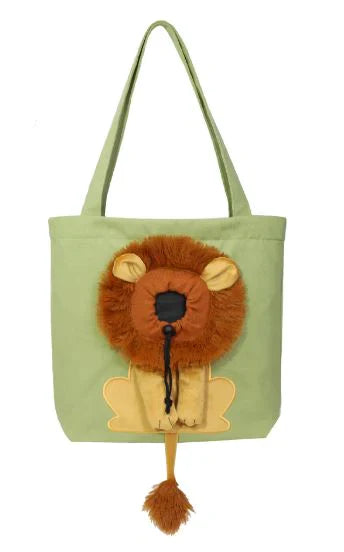 Exposed Head Lion Shape Pet Bag at $24.97 from Truemartin