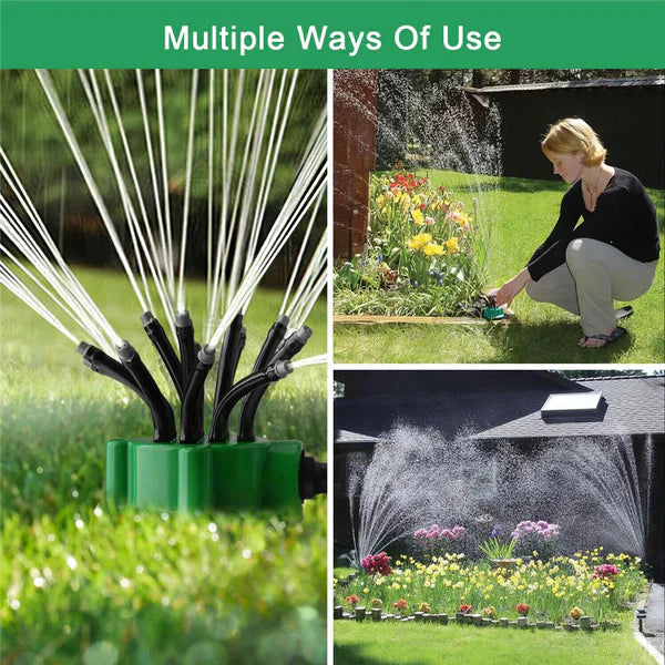 Foldable Pipe Garden Water Sprinkler System at $22.97 from Truemartin