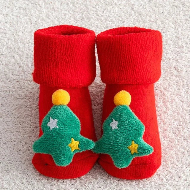 Children Santa Christmas Socks at $19.97 only from Truemartin