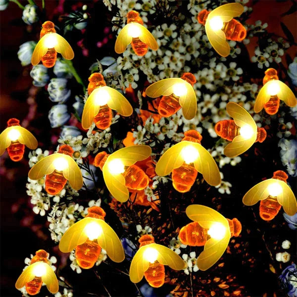 Battery Operated Honeybee String Lights at $19.97 only from Truemartin