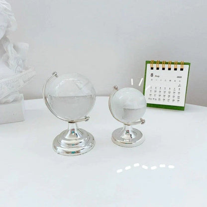 Crystal Transparent Miniature Glass Earth Globe at $19.97 from Truemartin