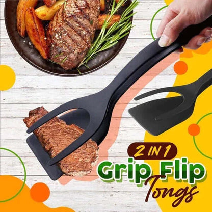 2in1 Multifunctional Easy Flip Tong at $9.97 from Truemartin