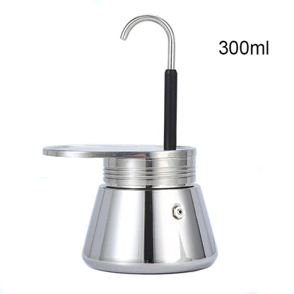 Moka Pot Stainless Steel Coffee Maker at $45.99 from Truemartin