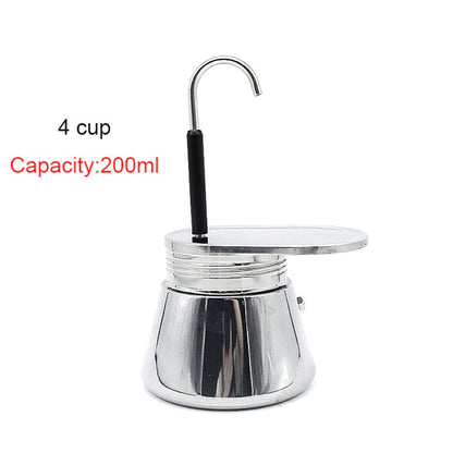 Moka Pot Stainless Steel Coffee Maker at $400.99 from Truemartin