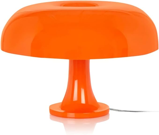 Lotus Atelier Orange Mushroom Lamp at $58.47 only from Truemartin