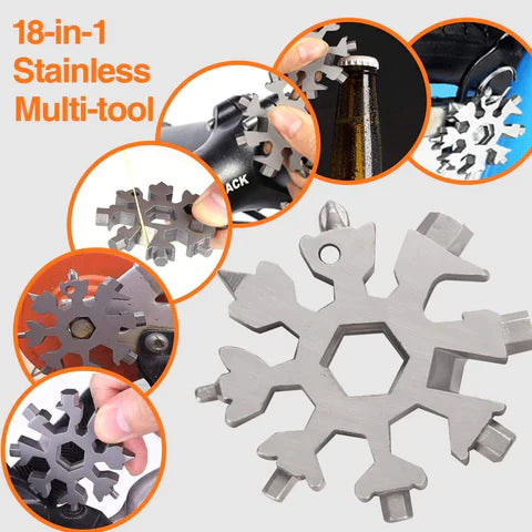 Snowflake Multifunction tool (18 in 1) at $9.97 from Truemartin