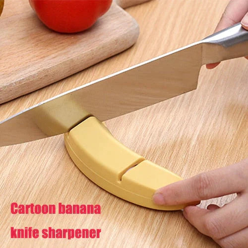 Banana Shape Creative Knife Sharpener Tool at $15.97 from Truemartin