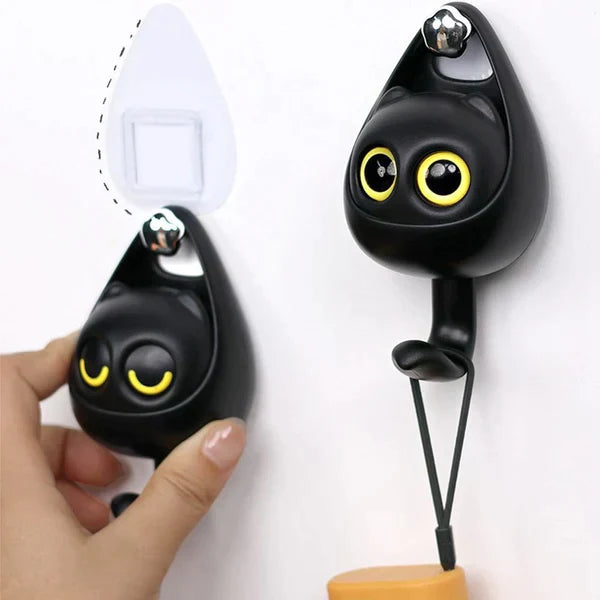 Cute Cat Punch Free Key Holder Hook at $8.97 only from Truemartin