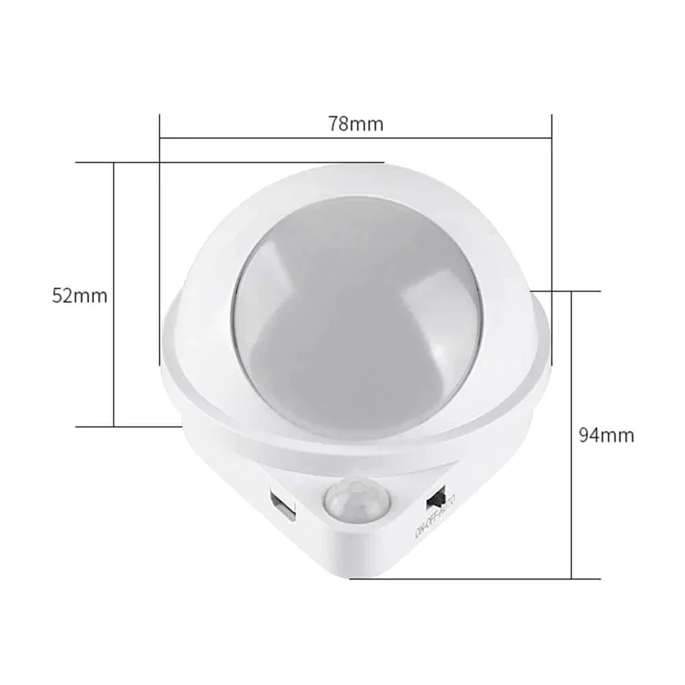 360 Rotating Water Drop Magnetic Night Lamp at $21.47 from Truemartin