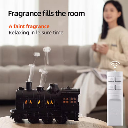 Train Air Humidifier Ultrasonic Aromatherapy Diffuser