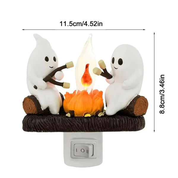 Ghost Campfire Flickering Night light at $15.97 only from Truemartin