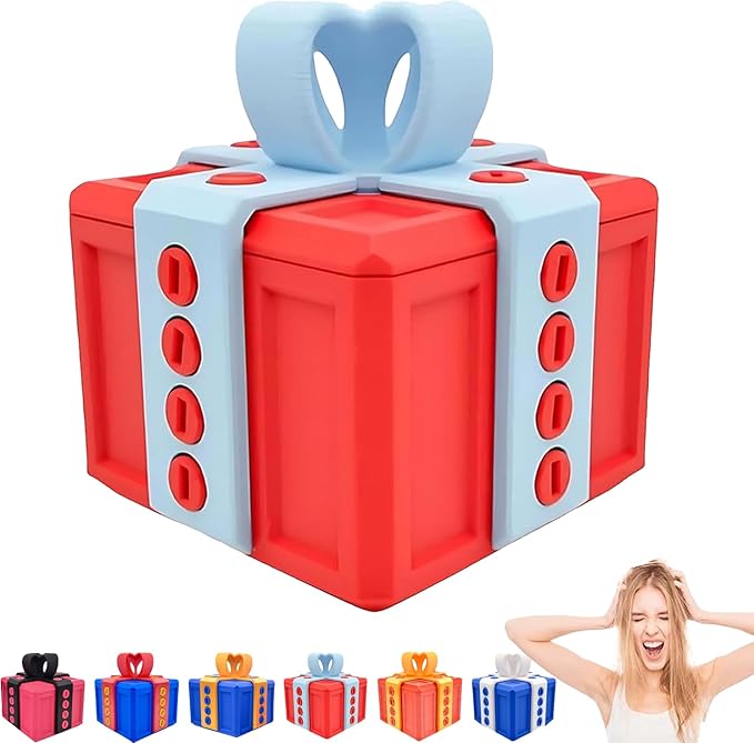 Annoying Gift Box with Twist Storage and Middle Finger in a Box