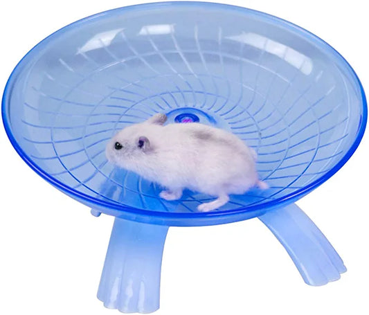 Hamster Flying Saucer Silent Running Exercise Wheel at $12.97 from Truemartin