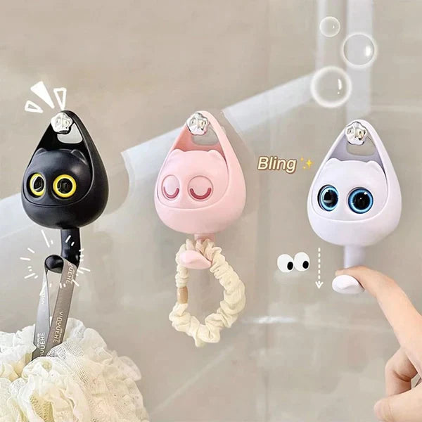 Cute Cat Punch Free Key Holder Hook at $8.97 only from Truemartin