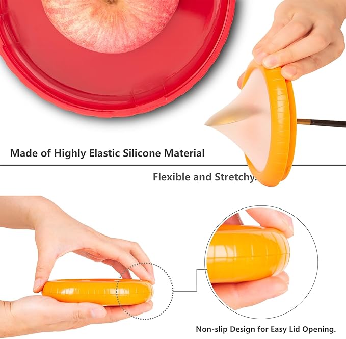 Reusable Fruit Preservation Silicone Box at $18.97 only from Truemartin