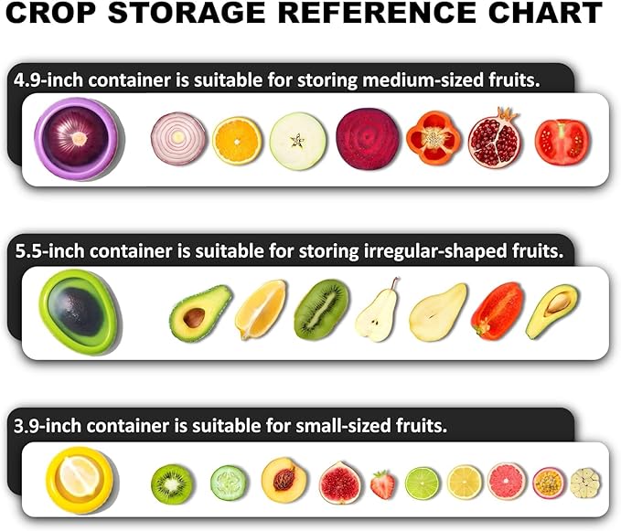 Reusable Fruit Preservation Silicone Box at $18.97 only from Truemartin