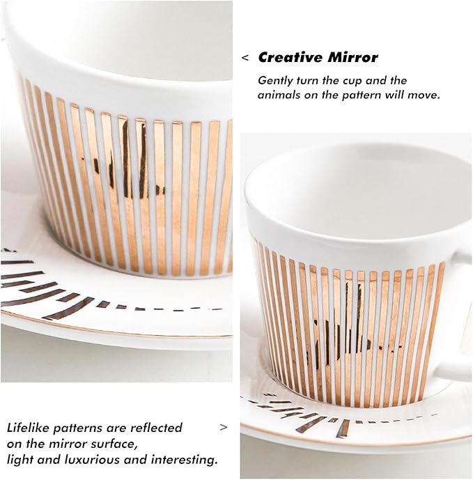 Mirror reflection Cup Hummingbird