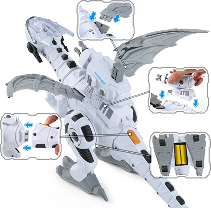 Electric Walking Spray dinosaur Robot at $36.95 from Truemartin