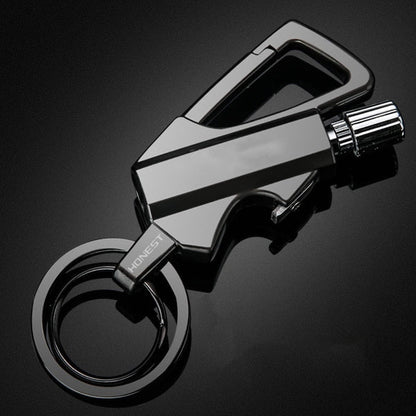 Outdoor Windproof Lighter Match Keychain at $15.99 from Truemartin