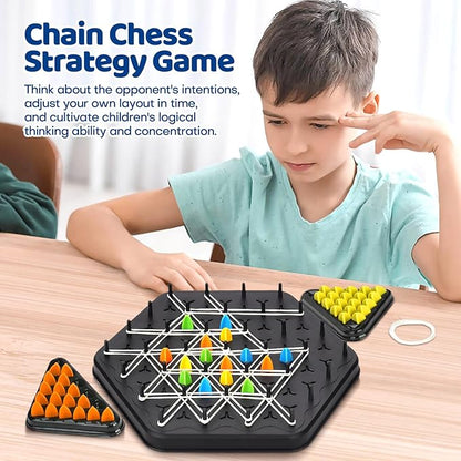 Chain Triangle Chess Game