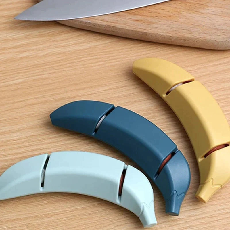 Banana Shape Creative Knife Sharpener Tool at $15.97 from Truemartin