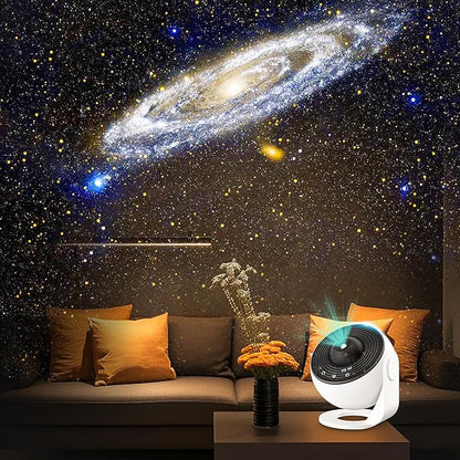 13 in 1 Star Projector Galaxy Light, Nebula Night Light Milky Way Projector with Timer