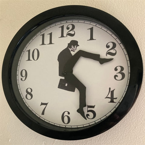 Silly Walk Wall Clock at $24.97 from Truemartin