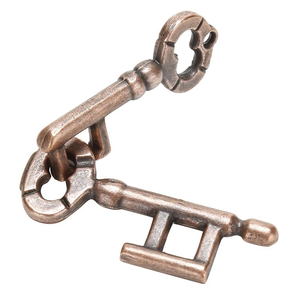 Unlock Interlocking Puzzle Metal Hole Lock key at $11.97 from Truemartin