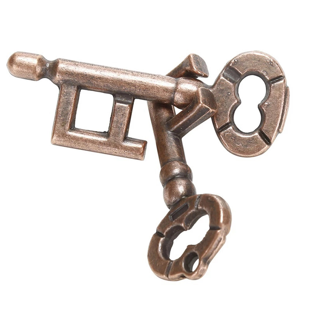 Unlock Interlocking Puzzle Metal Hole Lock key at $11.97 from Truemartin