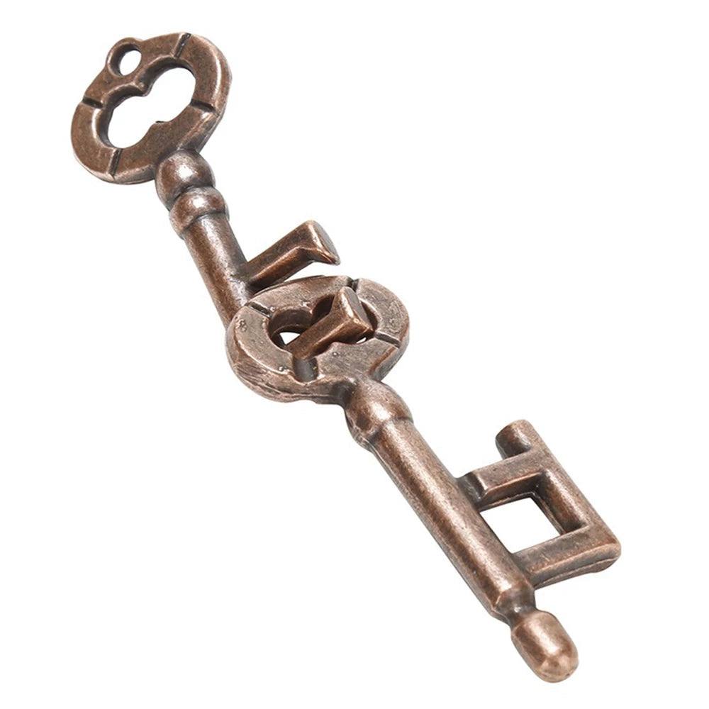 Unlock Interlocking Puzzle Metal Hole Lock key at $11.97 from Truemartin