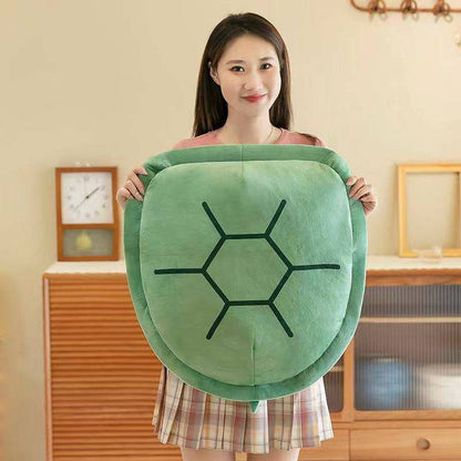 Wearable Funny Turtle Shell Plush Pillow at $59.97 from Truemartin