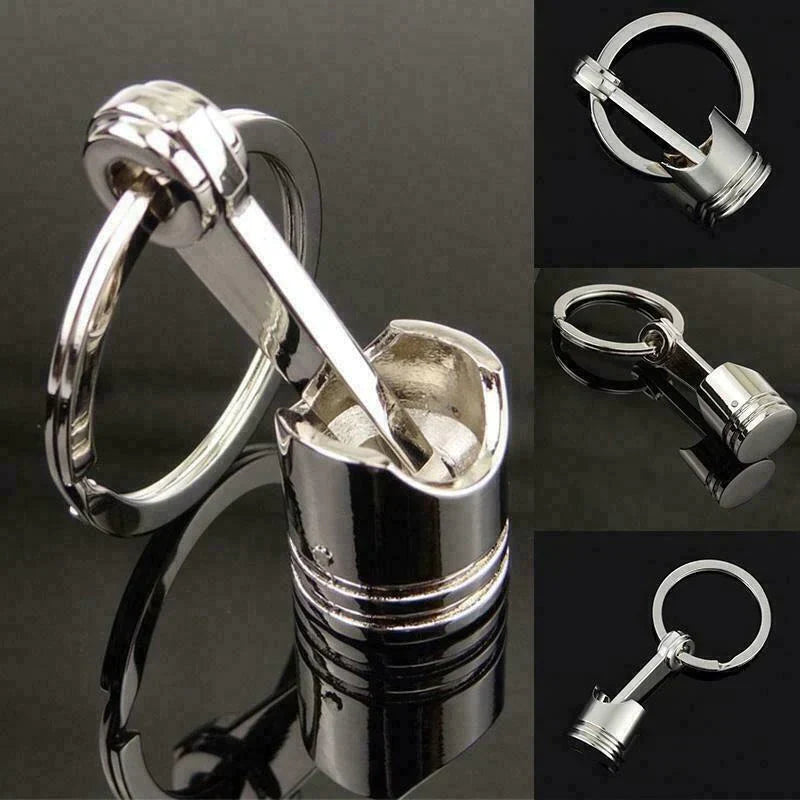 Car Engine Piston Style Keychain Key Ring at $9.97 from Truemartin