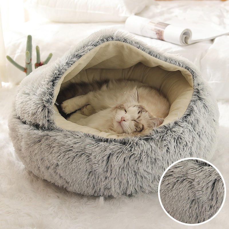 Pet Round Plush Bed at $32.47 from Truemartin