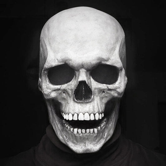 Movable Jaw Skull Mask For Halloween at $37.97 from Truemartin