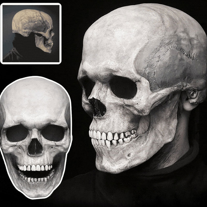 Movable Jaw Skull Mask For Halloween at $32.97 from Truemartin