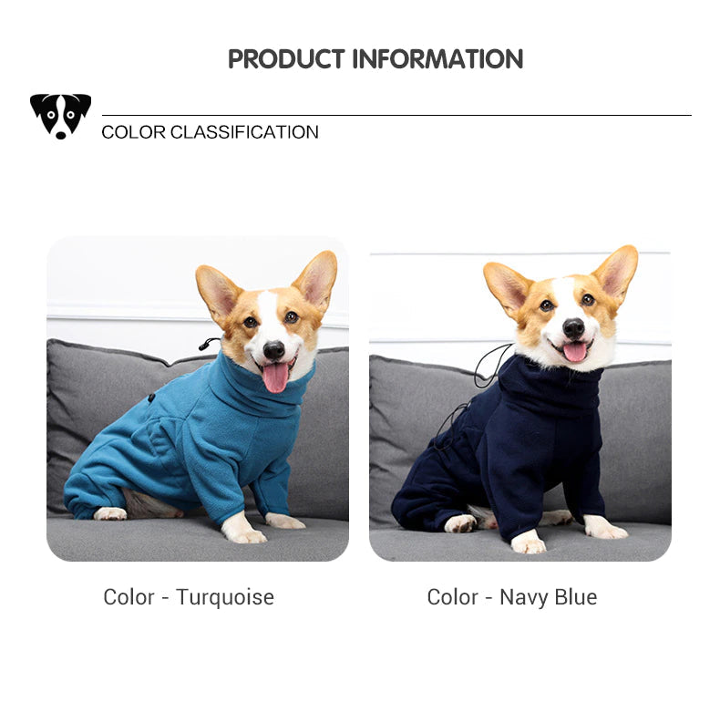 Fleece Dog Clothes Winter Thick Warm Dog Coat at $28.45 from Truemartin