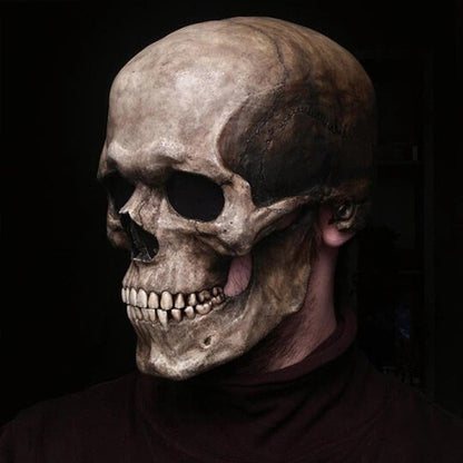 Movable Jaw Skull Mask For Halloween at $32.97 from Truemartin